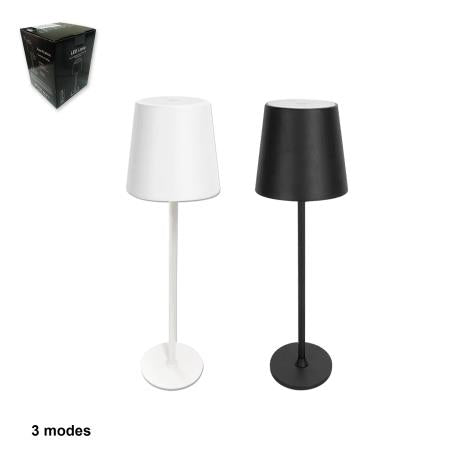 Rechargable Touch Lamp 37cm B/W