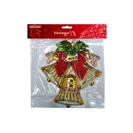 Triple Bells Decoration 19cm