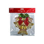 Triple Bells Decoration 19cm