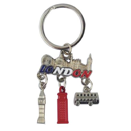 Keyring 3 Icons Charms