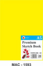A5 Premium Sketch Book 20 Sheets Center