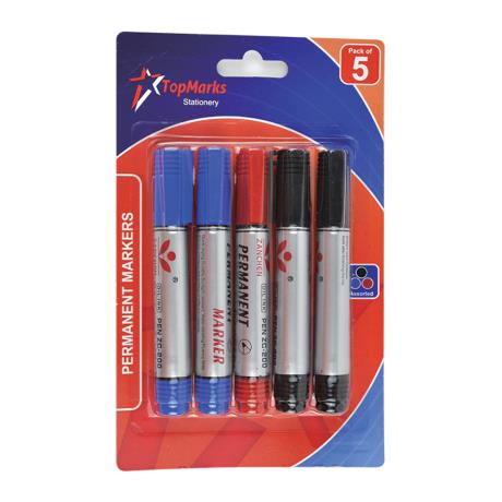 Permanent Markers 5pk
