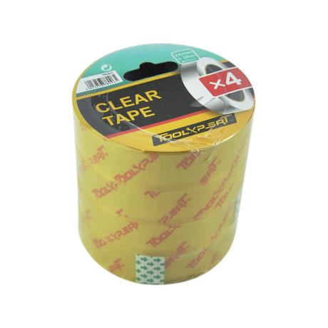 Clear Packing Tape 24mm X 30m 4pk