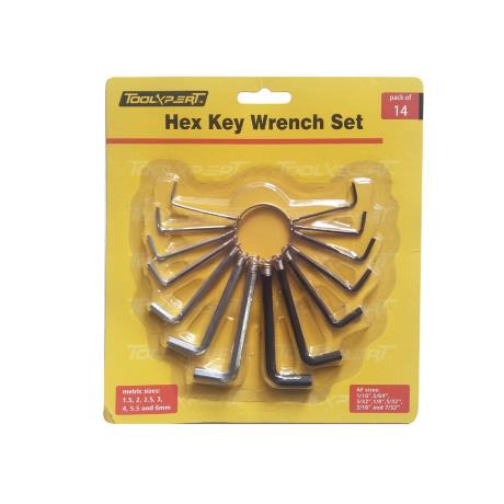 14pcs HEX KEY WRENCH SET