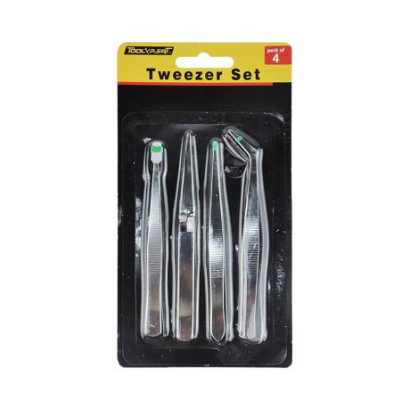 TWEEZERS 4pk