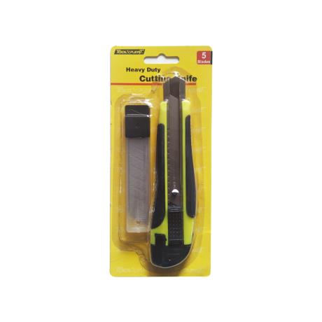 Heavy Duty Cutting Knife with 5 Blades