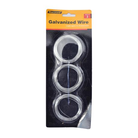 3 PK GALVANIZED WIRE