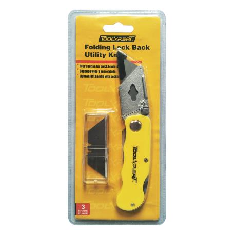 Folding Lock Back Utility Knife