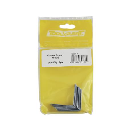 Corner Bracet 40mm 7pk