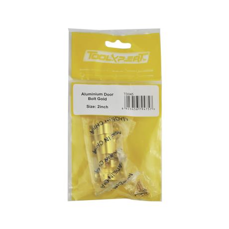 Aluminium Door Bolt Gold 2inch