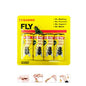 4PK STICKY FLY PAPERS