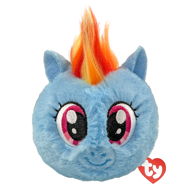 Rainbow Dash Beanie Bouncers 10cm